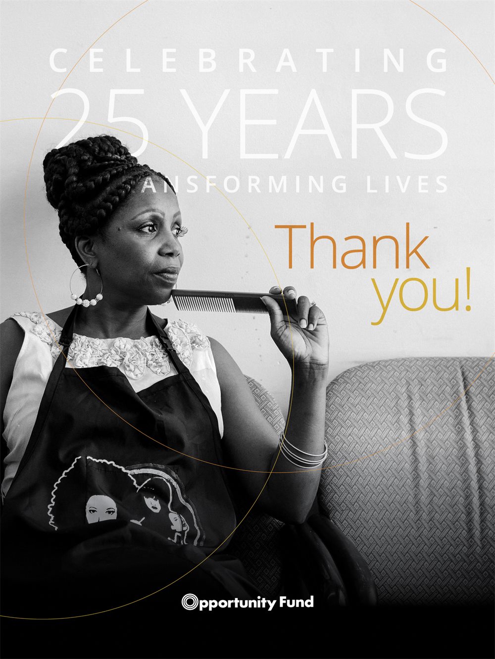 “Thank you!” gala poster